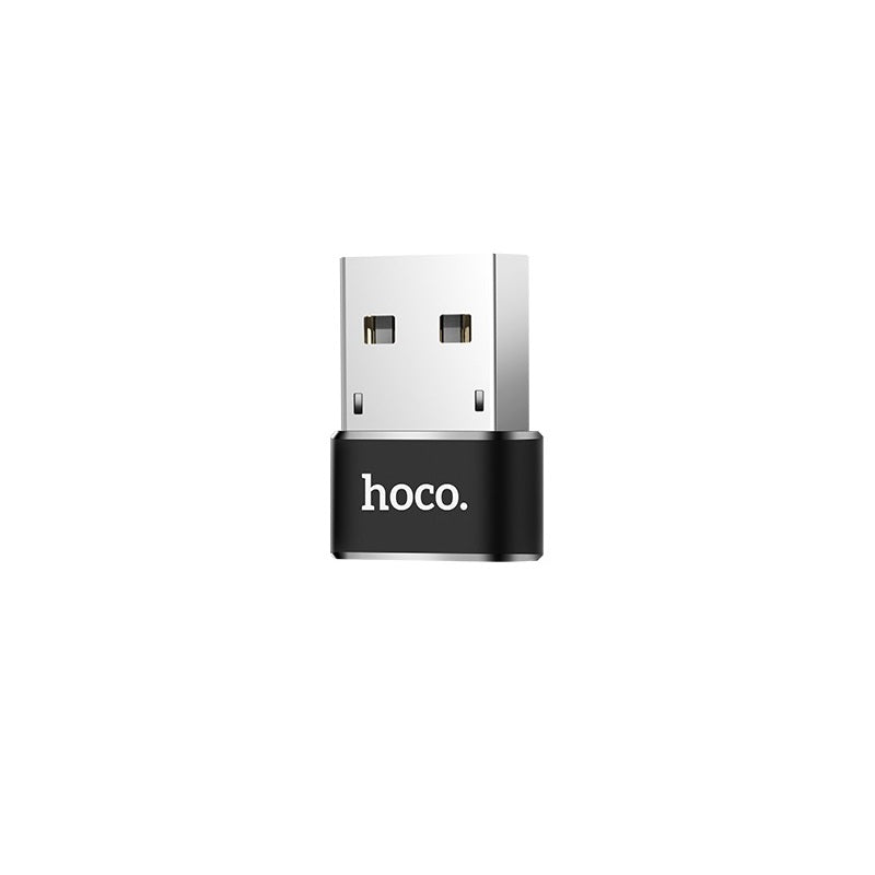 Hoco Adapter USB-A to Type-C «UA6» charging data transfer convertor Hoco Adapter USB-A to Type-C «UA6» charging data transfer convertor
